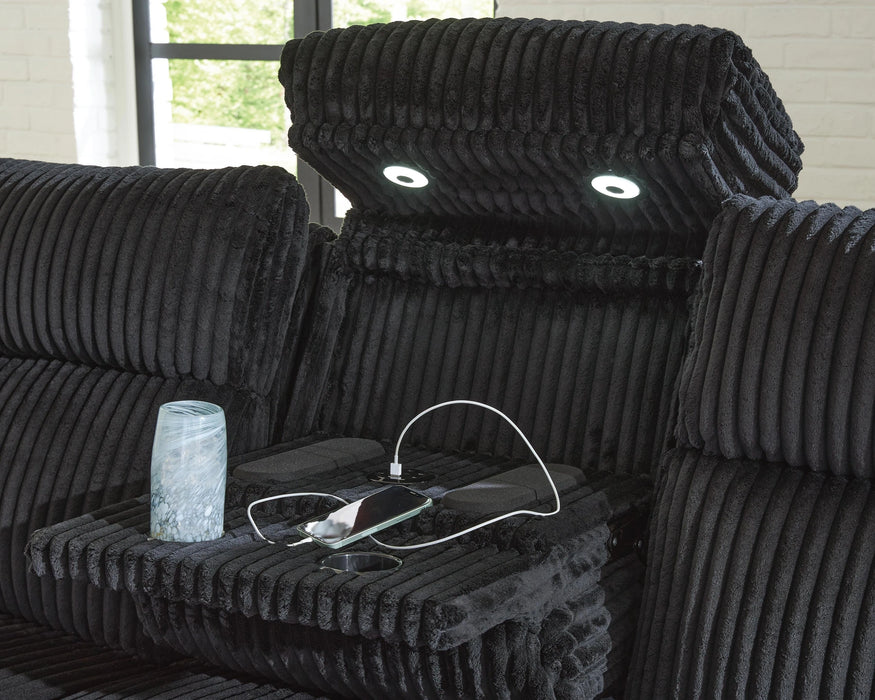 Forest Lake Power Reclining Sofa - Dream Home Furniture & Mattress (Waite Park, MN)