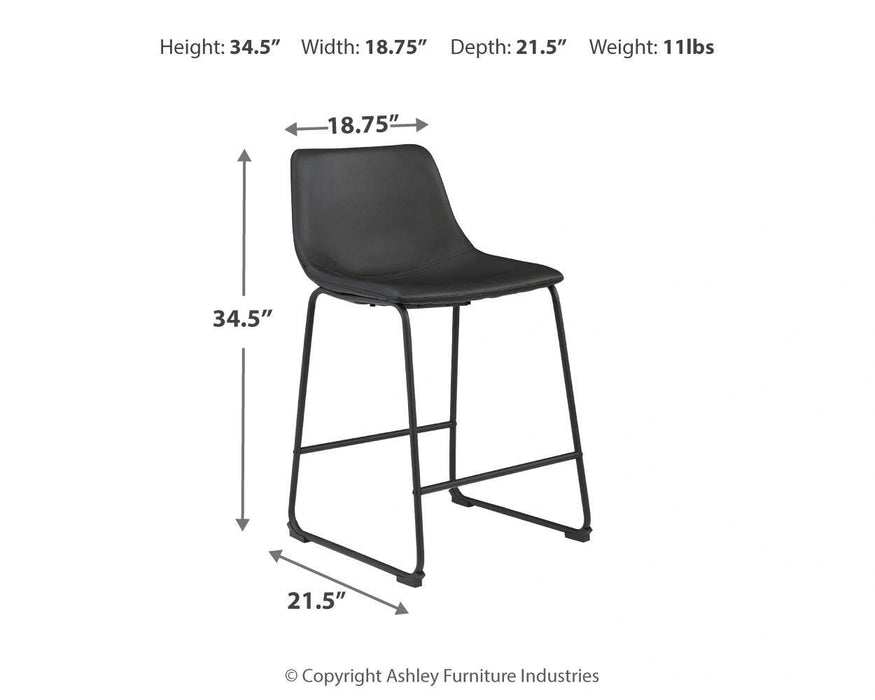 Centiar Counter Height Bar Stool - Dream Home Furniture & Mattress (Waite Park, MN)
