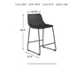 Centiar Counter Height Bar Stool - Dream Home Furniture & Mattress (Waite Park, MN)