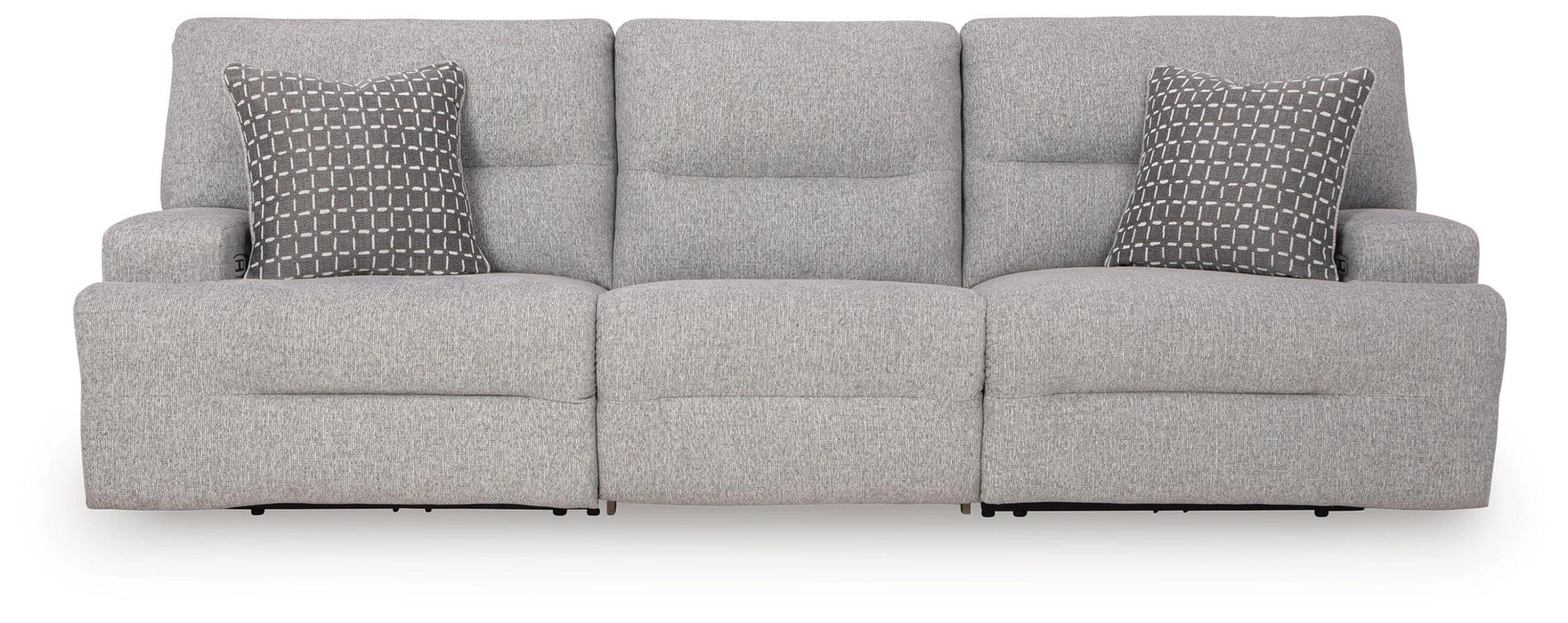 Acklen Place Power Reclining Sectional Sofa - Dream Home Furniture & Mattress (Waite Park, MN)
