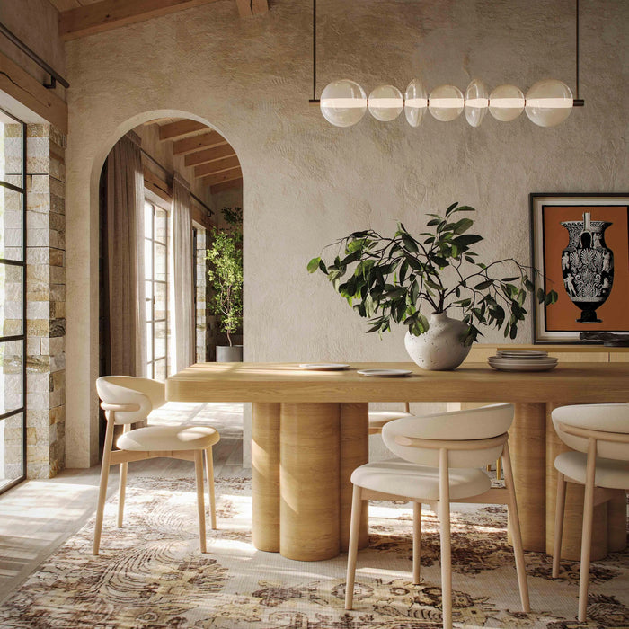Bambi 90" Ash Rectangular Dining Table