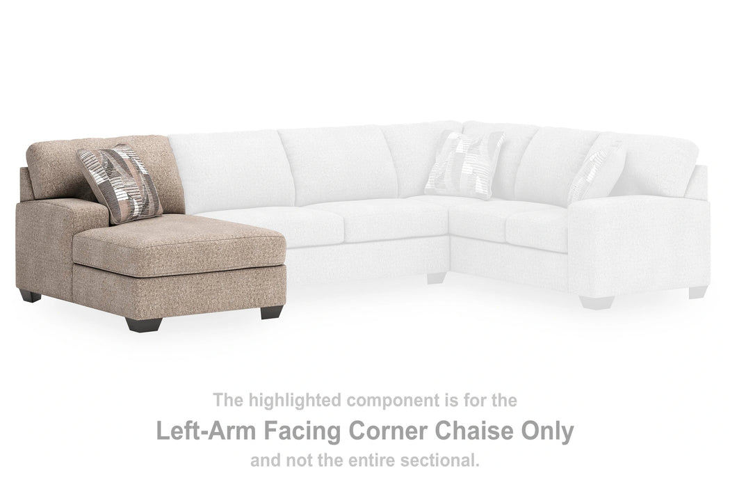 Newellen Sectional with Chaise - Dream Home Furniture & Mattress (Waite Park, MN)