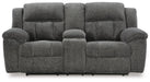 Frohn Reclining Loveseat with Console - Dream Home Furniture & Mattress (Waite Park, MN)