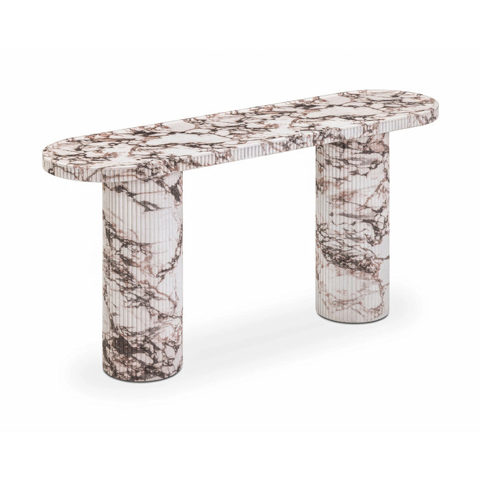 Darcy 59" Concrete Indoor/Outdoor Console Table