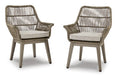 Beach Front Arm Chair with Cushion (Set of 2) - Dream Home Furniture & Mattress (Waite Park, MN)