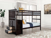 Ontario Twin/Twin Bunk Bed - Dream Home Furniture & Mattress (Waite Park, MN)