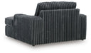 Midnight-Madness Oversized Chaise - Dream Home Furniture & Mattress (Waite Park, MN)