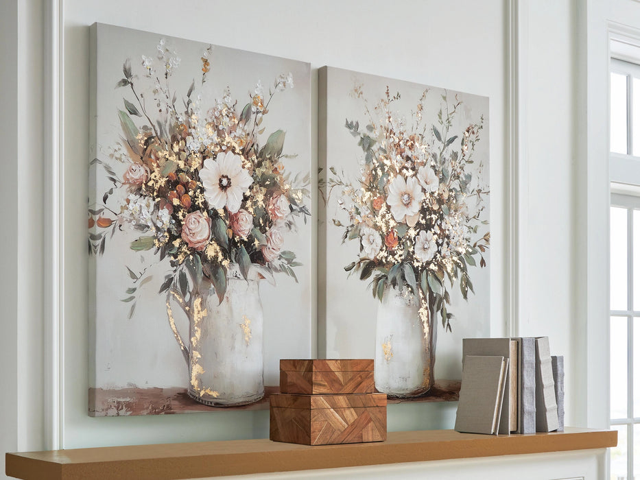 Faisaldon Wall Art (Set of 2) - Dream Home Furniture & Mattress (Waite Park, MN)