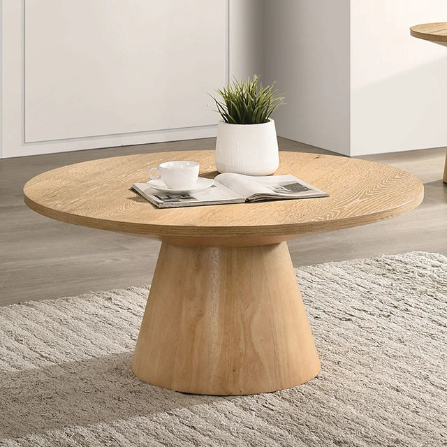 Halewood 36" Round Cocktail Table - Dream Home Furniture & Mattress (Waite Park, MN)