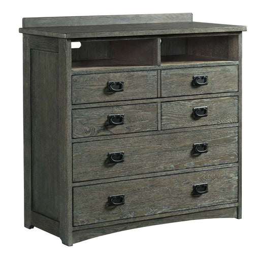 Oak Park Media Chest - Dream Home Furniture & Mattress (Waite Park, MN)