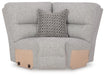 Acklen Place Power Reclining Sectional with Storage Console - Dream Home Furniture & Mattress (Waite Park, MN)