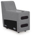 Modmax II Power Reclining Sectional with Audio Console - Dream Home Furniture & Mattress (Waite Park, MN)
