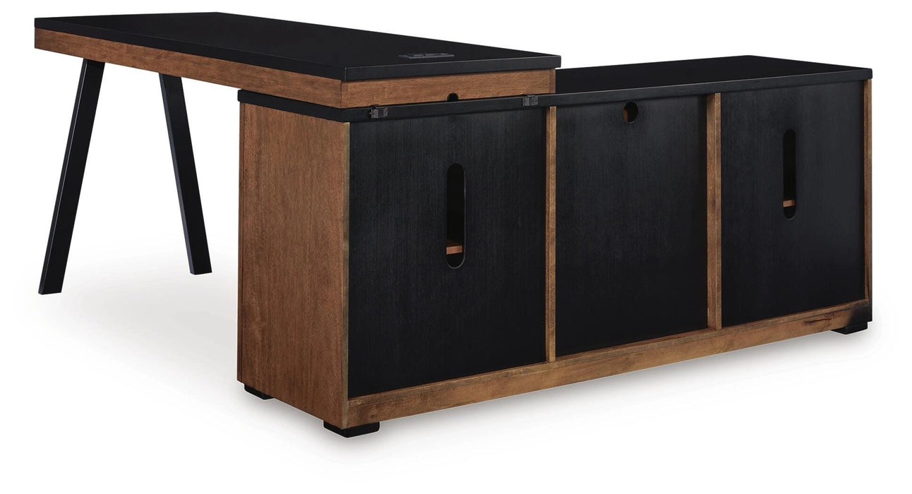 Kallari Credenza with Desk Return - Dream Home Furniture & Mattress (Waite Park, MN)