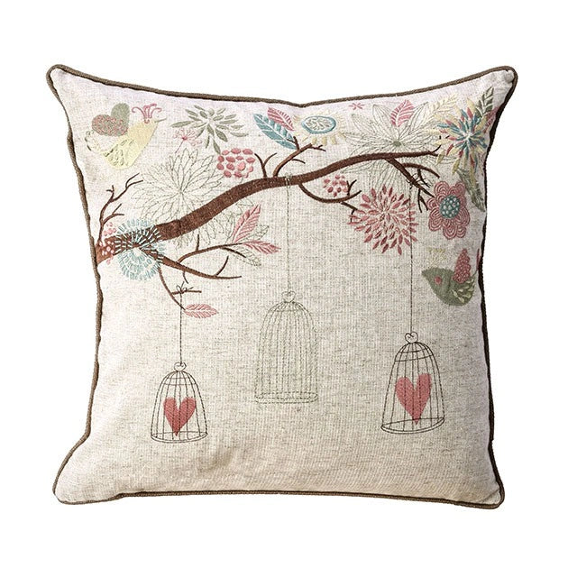Macy Natural 20" X 20" Pillow, Natural (2/CTN) - Dream Home Furniture & Mattress (Waite Park, MN)