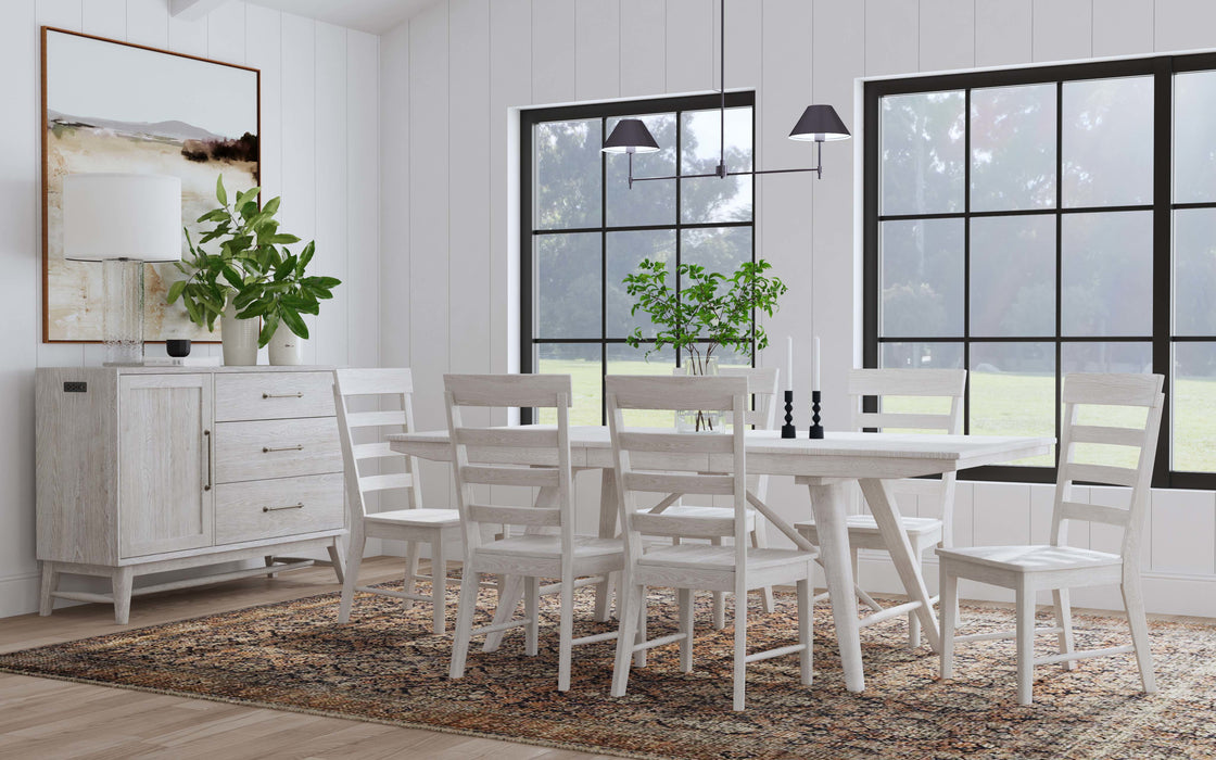 Bayside Trestle Table - Dream Home Furniture & Mattress (Waite Park, MN)