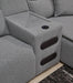 Modmax Power Reclining Sectional with Chaise - Dream Home Furniture & Mattress (Waite Park, MN)