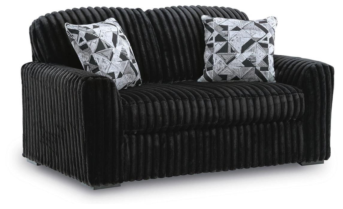 Midnight-Madness Loveseat - Dream Home Furniture & Mattress (Waite Park, MN)