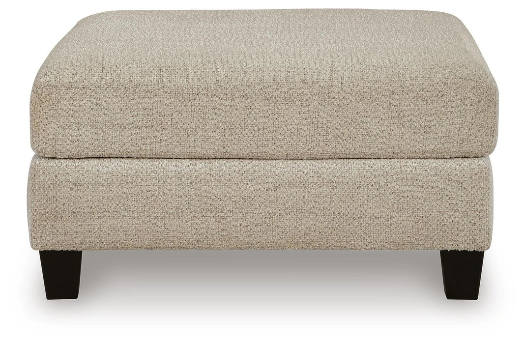 Steelwater Retreat Oversized Accent Ottoman - Dream Home Furniture & Mattress (Waite Park, MN)
