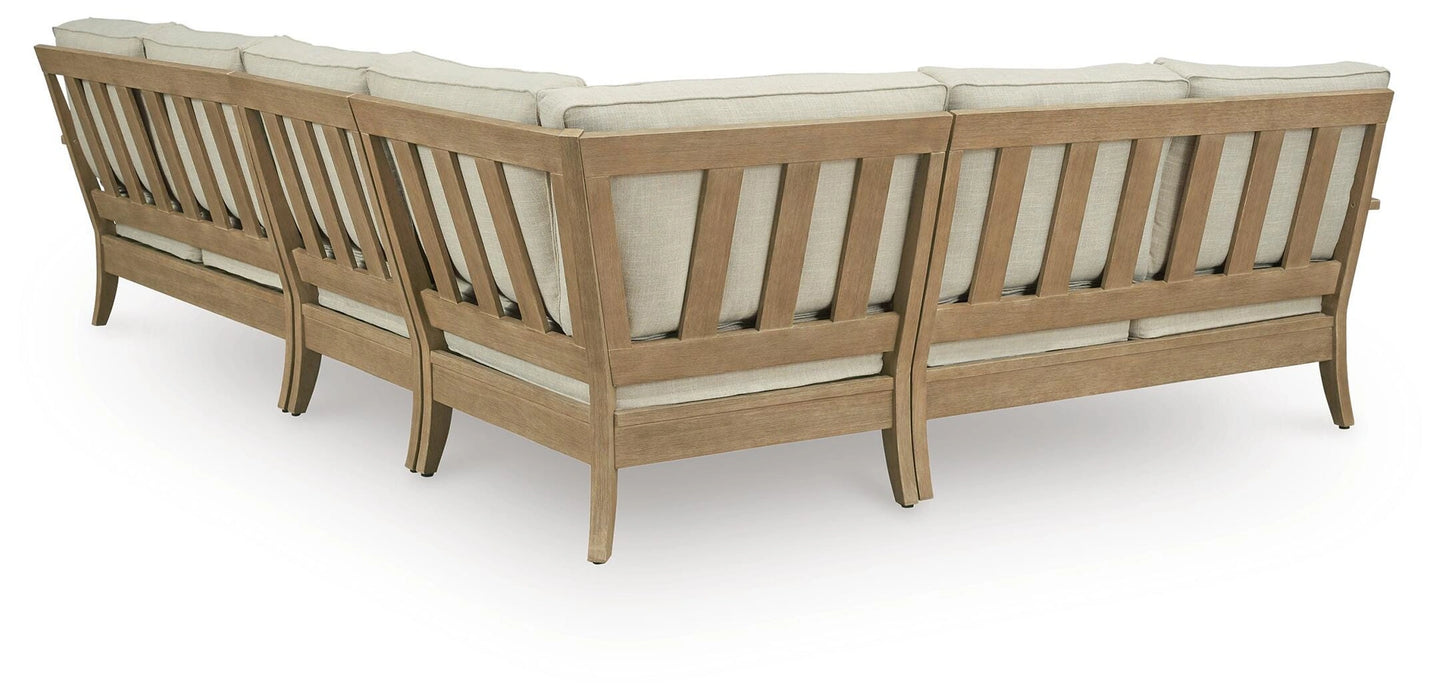 Clare View Outdoor Sectional - Dream Home Furniture & Mattress (Waite Park, MN)