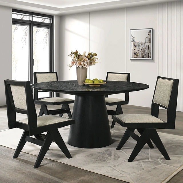 Tottenham 59" Round Dining Table - Dream Home Furniture & Mattress (Waite Park, MN)