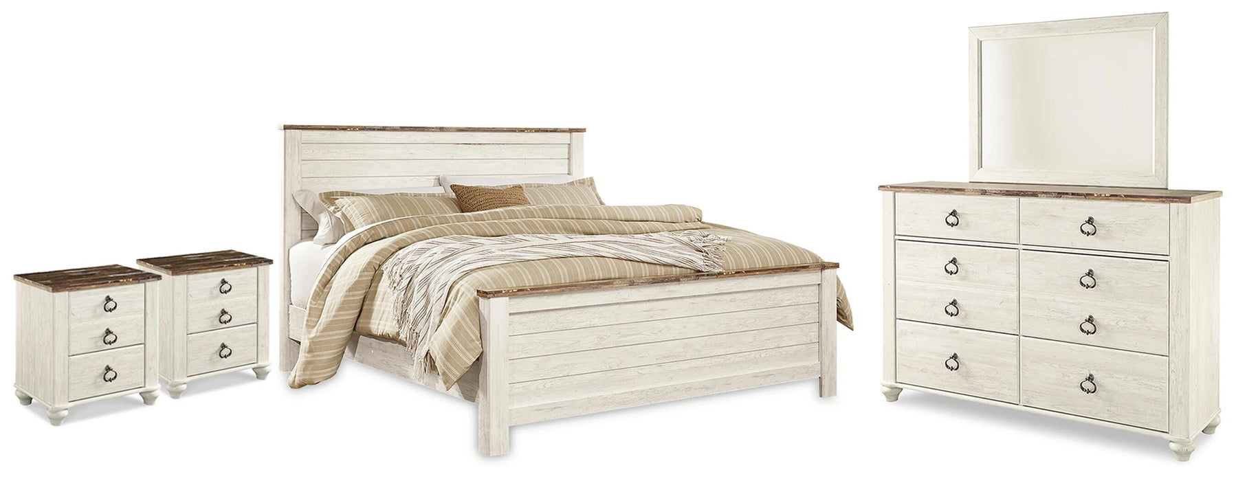 Willowton Bedroom Set - Dream Home Furniture & Mattress (Waite Park, MN)