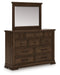 Taffenbrook Dresser and Mirror - Dream Home Furniture & Mattress (Waite Park, MN)