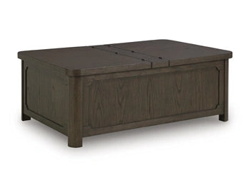 Breckington Coffee Table With Storage - Dream Home Furniture & Mattress (Waite Park, MN)