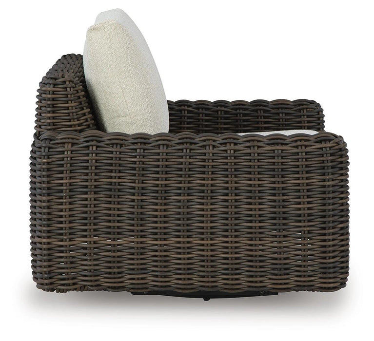 Kimora Outdoor Swivel Lounge Chair - Dream Home Furniture & Mattress (Waite Park, MN)