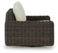 Kimora Outdoor Swivel Lounge Chair - Dream Home Furniture & Mattress (Waite Park, MN)