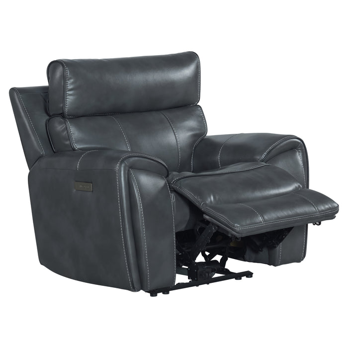 Summit Dual-Power Recliner - Dream Home Furniture & Mattress (Waite Park, MN)