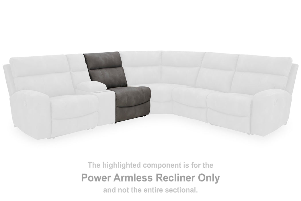 Next-Gen DuraPella Power Reclining Sectional - Dream Home Furniture & Mattress (Waite Park, MN)