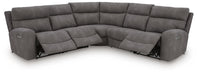 Next-Gen DuraPella Power Reclining Sectional - Dream Home Furniture & Mattress (Waite Park, MN)