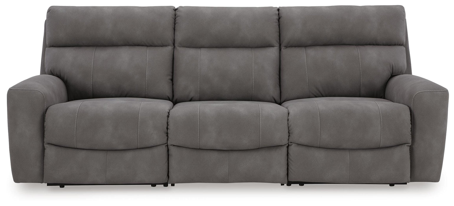 Next-Gen DuraPella Power Reclining Sectional Sofa - Dream Home Furniture & Mattress (Waite Park, MN)