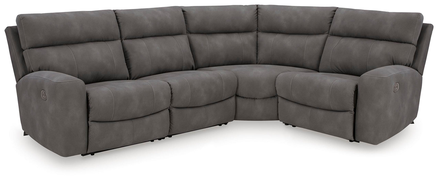 Next-Gen DuraPella Power Reclining Sectional - Dream Home Furniture & Mattress (Waite Park, MN)