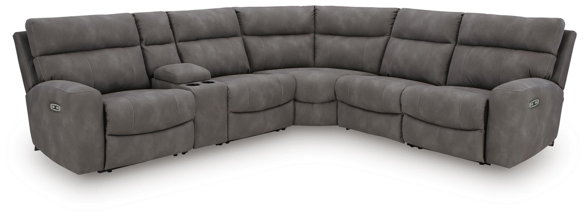 Next-Gen DuraPella Power Reclining Sectional - Dream Home Furniture & Mattress (Waite Park, MN)