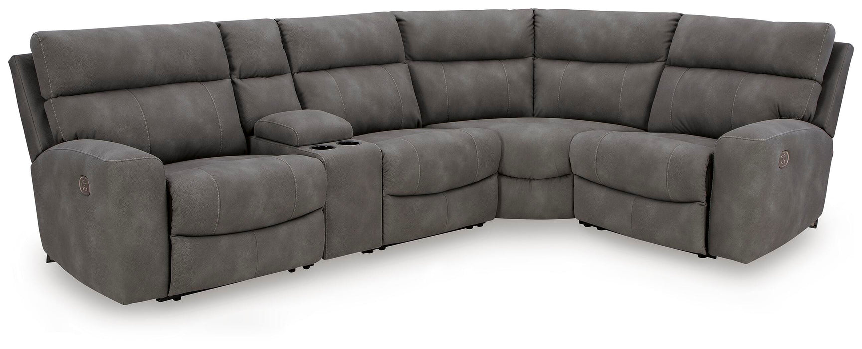 Next-Gen DuraPella Power Reclining Sectional - Dream Home Furniture & Mattress (Waite Park, MN)