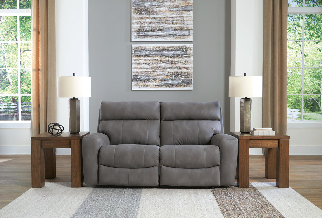 Next-Gen DuraPella Power Reclining Sectional Loveseat - Dream Home Furniture & Mattress (Waite Park, MN)