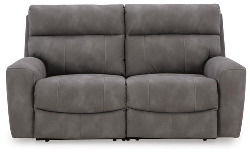 Next-Gen DuraPella Power Reclining Sectional Loveseat - Dream Home Furniture & Mattress (Waite Park, MN)