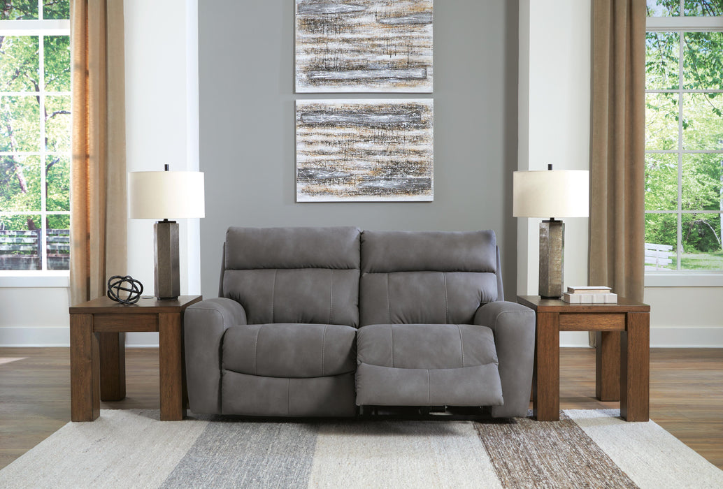 Next-Gen DuraPella Power Reclining Sectional Loveseat - Dream Home Furniture & Mattress (Waite Park, MN)