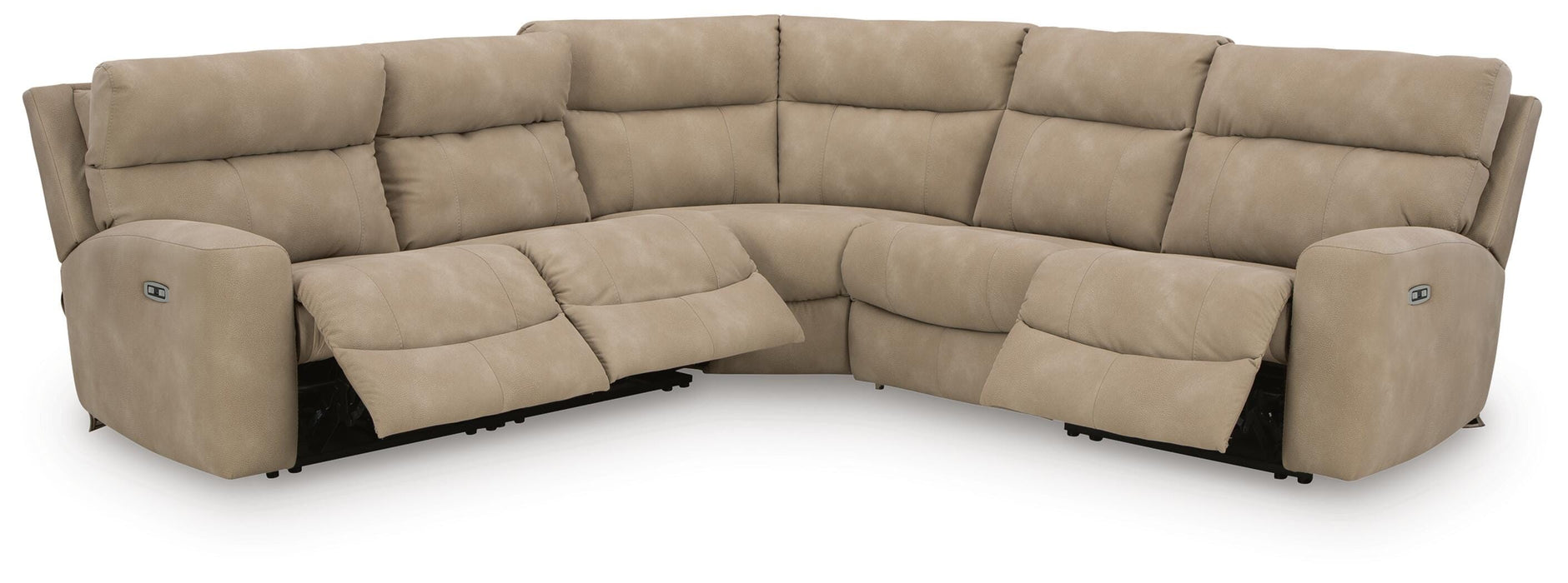 Next-Gen DuraPella Power Reclining Sectional - Dream Home Furniture & Mattress (Waite Park, MN)