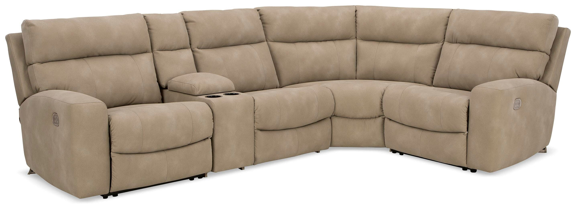 Next-Gen DuraPella Power Reclining Sectional - Dream Home Furniture & Mattress (Waite Park, MN)
