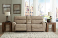 Next-Gen DuraPella Power Reclining Sectional Loveseat with Console - Dream Home Furniture & Mattress (Waite Park, MN)