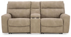 Next-Gen DuraPella Power Reclining Sectional Loveseat with Console - Dream Home Furniture & Mattress (Waite Park, MN)