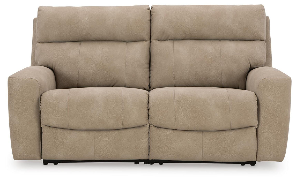 Next-Gen DuraPella Power Reclining Sectional Loveseat - Dream Home Furniture & Mattress (Waite Park, MN)