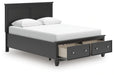 Lanolee Panel Storage Bed - Dream Home Furniture & Mattress (Waite Park, MN)