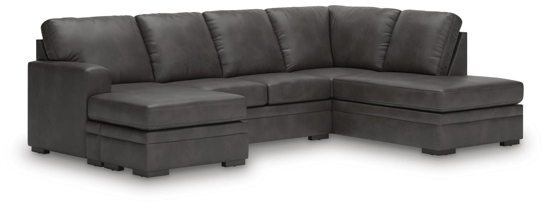 Lofton-Pike Sectional with Chaise - Dream Home Furniture & Mattress (Waite Park, MN)