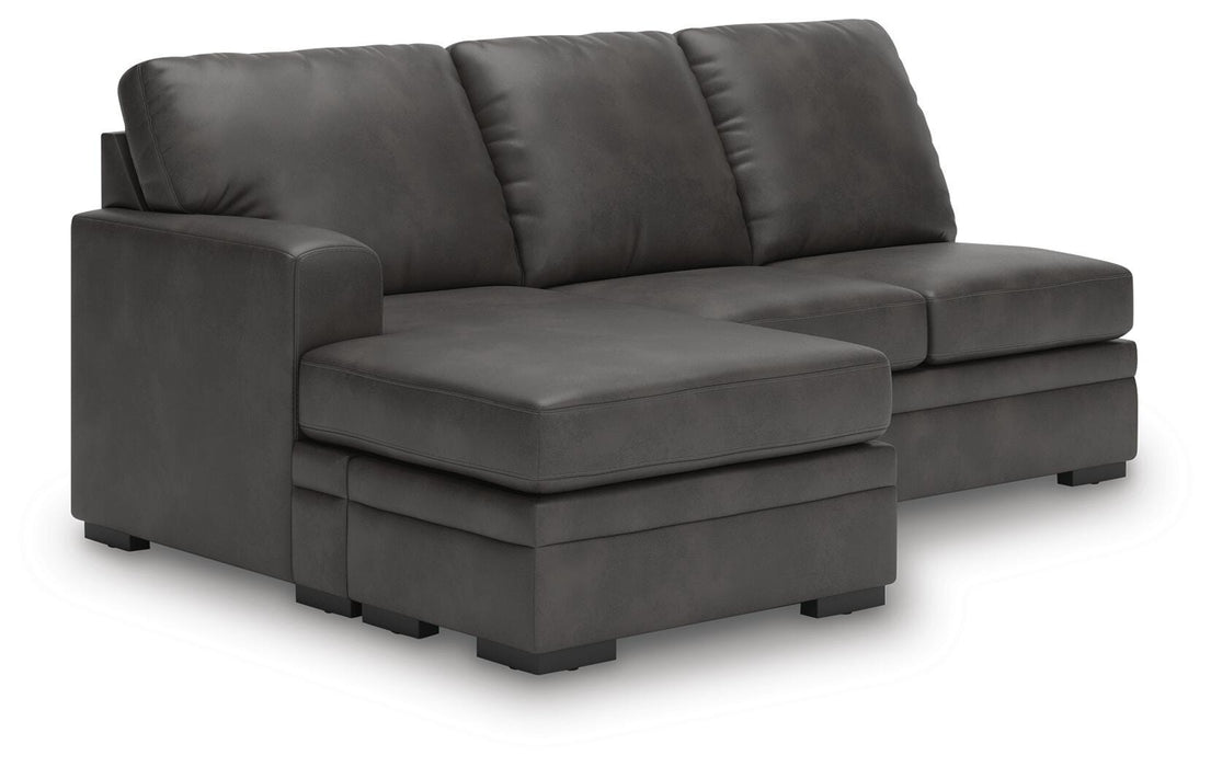 Lofton-Pike Sectional with Chaise - Dream Home Furniture & Mattress (Waite Park, MN)