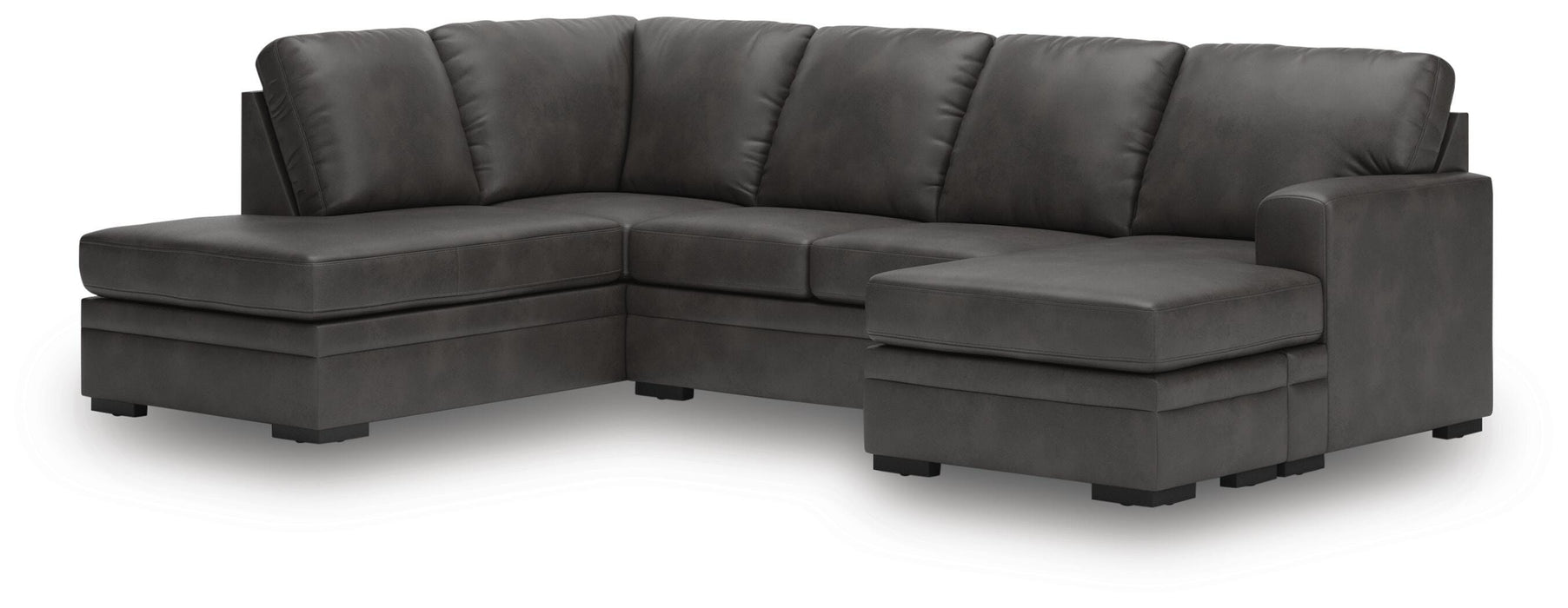 Lofton-Pike Sectional with Chaise - Dream Home Furniture & Mattress (Waite Park, MN)