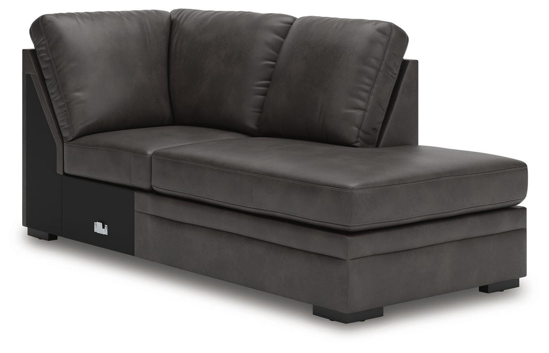 Lofton-Pike Sectional with Chaise - Dream Home Furniture & Mattress (Waite Park, MN)