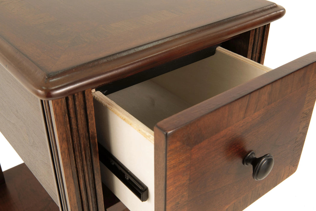 Breegin Chairside End Table - Dream Home Furniture & Mattress (Waite Park, MN)
